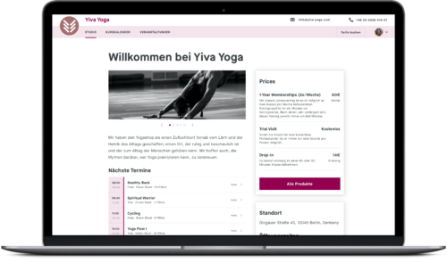 Yogasoftware: Die Vorteile einer Online-Buchung